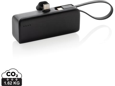 Powerbank 3000mAh en plastique RCS connexion USB C Powerlink