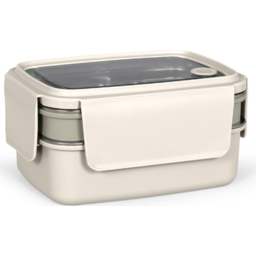 Isothermische lunchbox beige 2