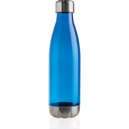 Lekvrije waterfles met rvs dop- blauw