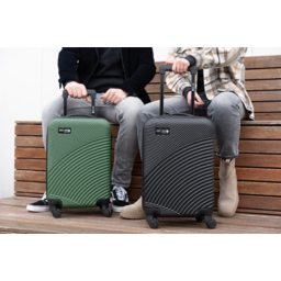 NORLÄNDER Travel Green Trolley RPET 2.0 Zwart en groen