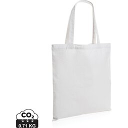 Impact AWARE™ recycled katoenen draagtas 43x38cm bedrukken