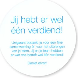 Stickers in zeefdruk140