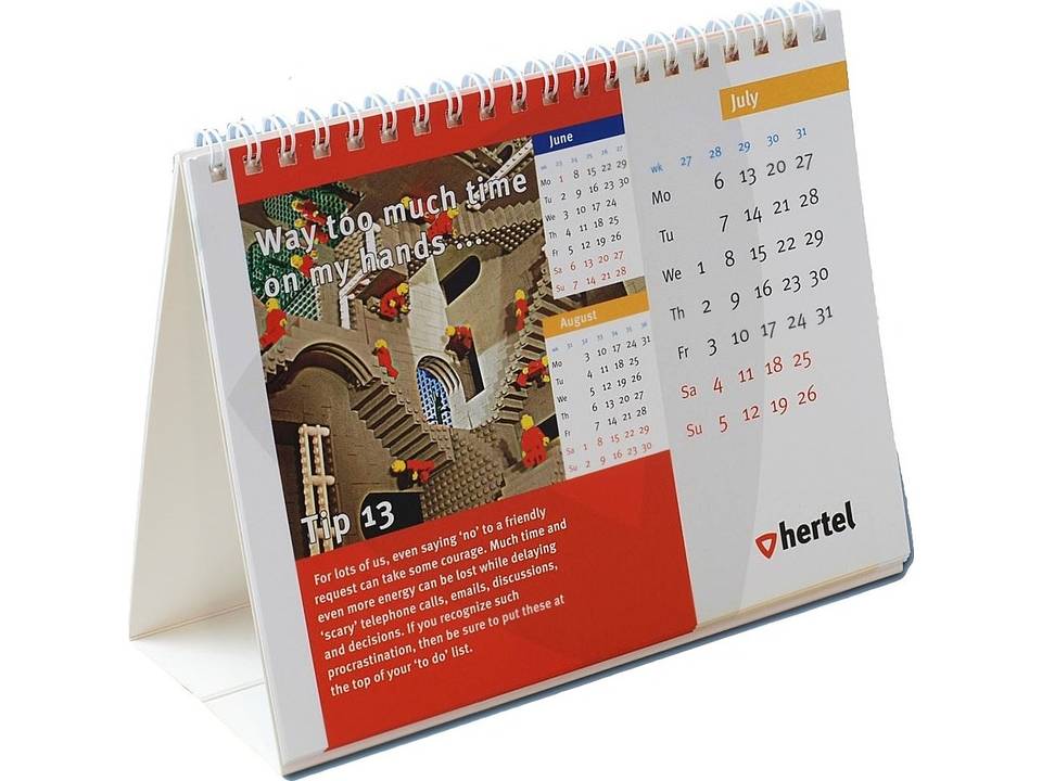 Wolkenkrabber Modieus informeel Bureau Kalender - Pasco Gifts