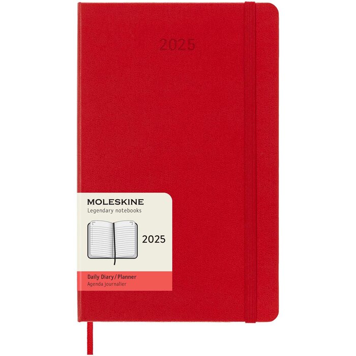 Moleskine 12M dagelijkse planner met harde kaft