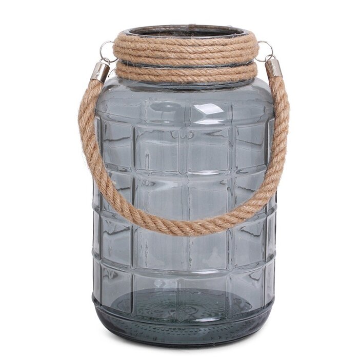 24171 – SENZA Glass Jar Large Bronze