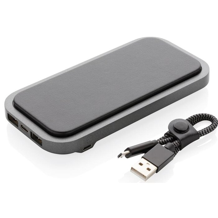 Swiss Peak luxe wireless powerbank - 10.000 mAh