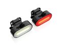 Lumino RCS rplastic USB-oplaadbare fietslamp set 2