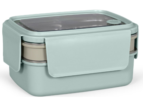 Isothermische lunchbox blauw 2